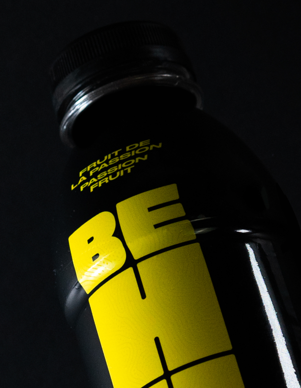 Bouteille de Behy aux fruits de la passion